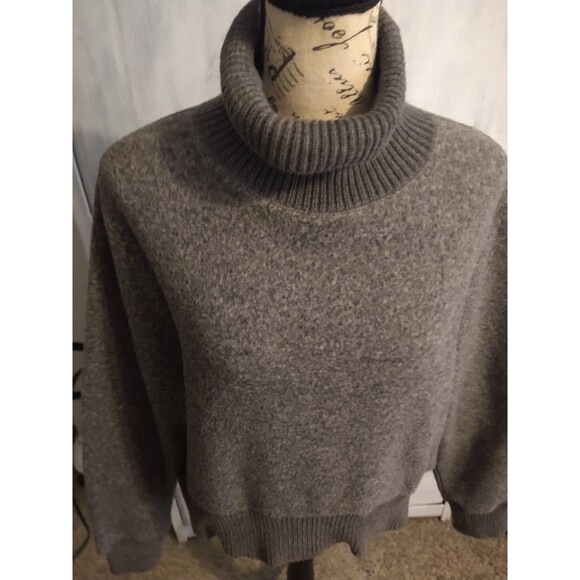 Zara gray small turtleneck sweater - Picture 3 of 8